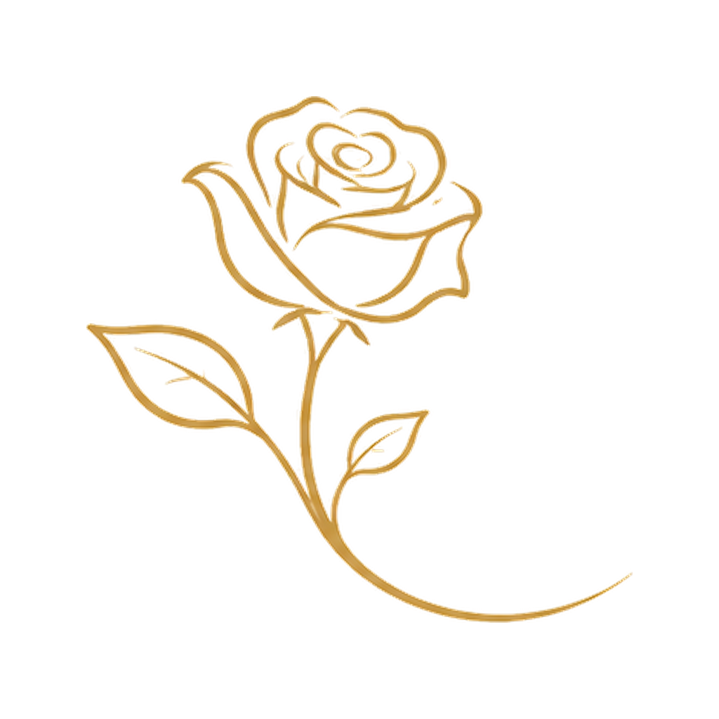 Rosa dourada, símbolo do Refúgio Santa Rita de Cássia